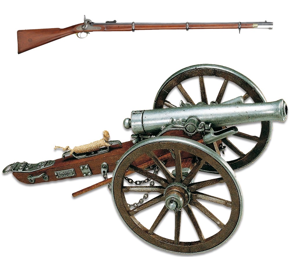 Musket and Cannon