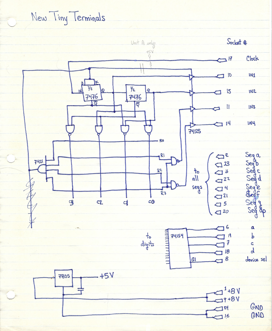 Small Tiny Terminal Schematic