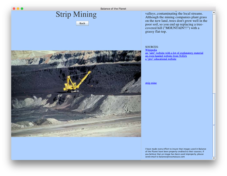 Surface Mining Backgrounder